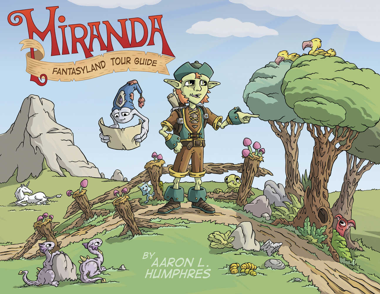 Miranda Fantasyland Tour Guide Graphic Novel