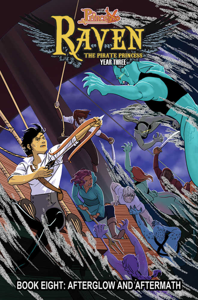 Princeless Raven Pirate Princess TPB Volume 08 Afterglow And Aft