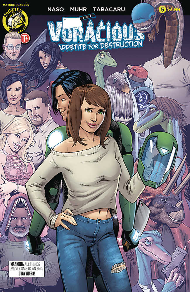 Voracious Appetite For Destruction #5 (Of 5) Cover A Muhr