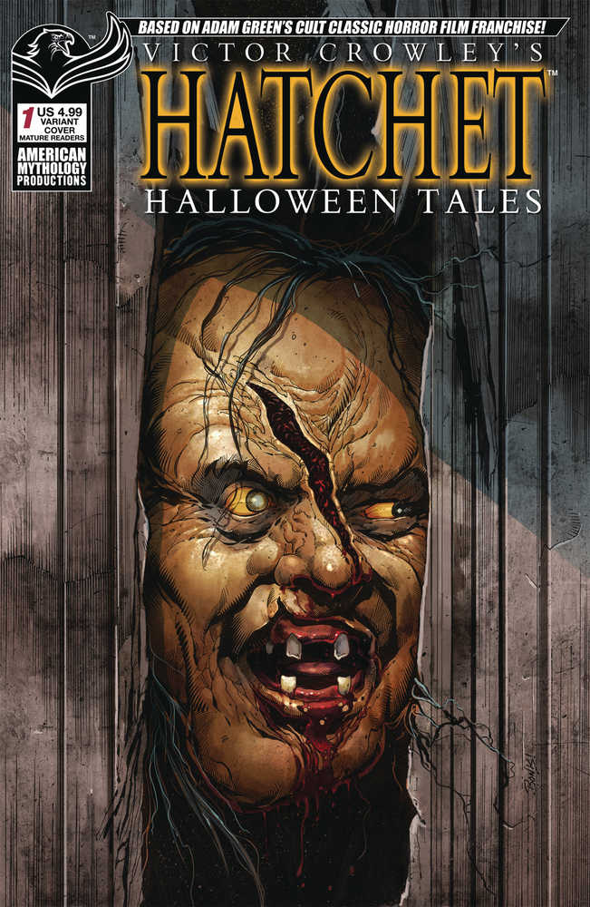Victor Crowley Hatchet Halloween Tales #1 Bonk Parody Cover (M