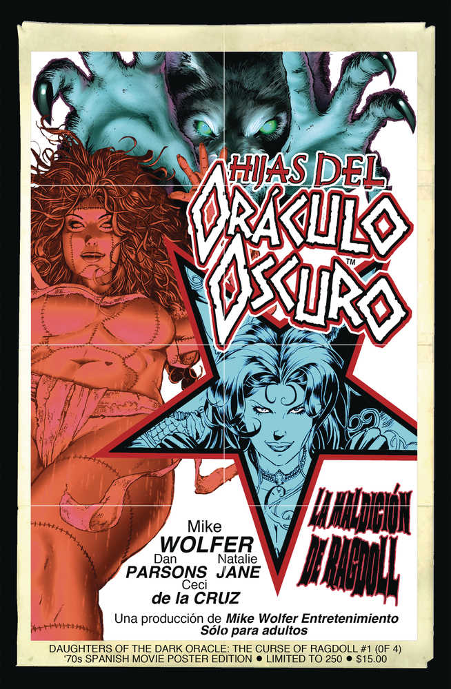 Daughters of the Dark Oracle Curse Of Ragdoll #1 Signed 