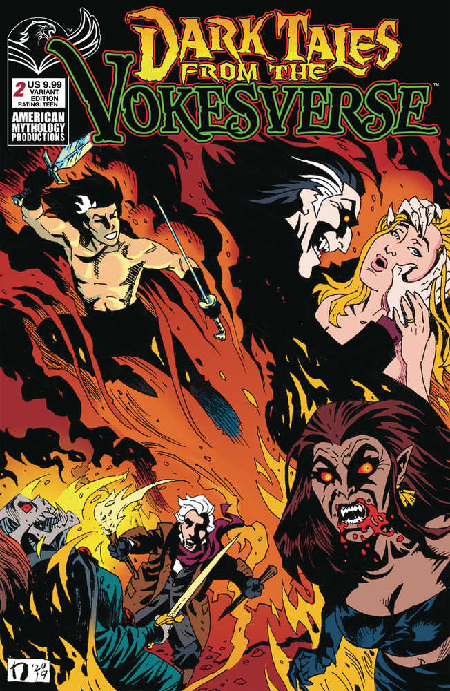 Dark Tales From Vokesverse 2 #1  Limited Edition Cover