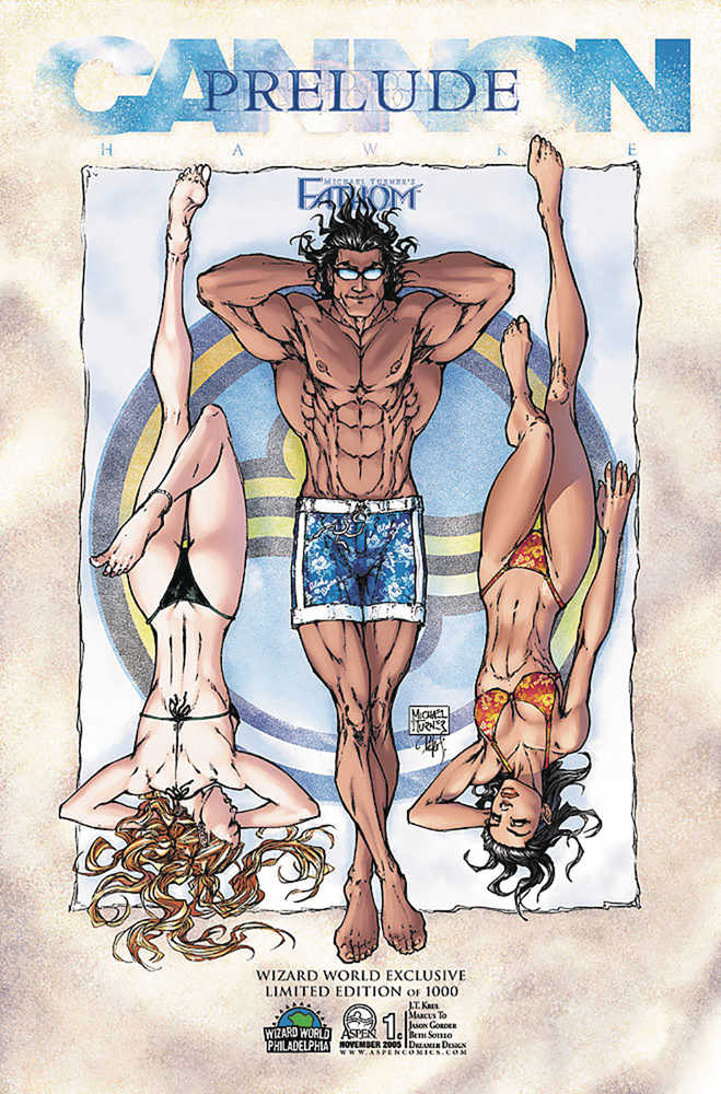 Cannon Hawke Prelude #0 Ww Philly 2005 Cover