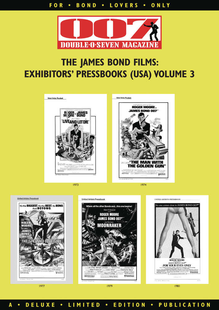 007 Magazine Exhibitors Pressbooks Softcover Volume 03 