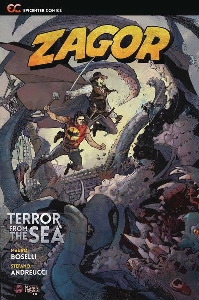 Zagor Terror From The Sea Graphic Novel 2 Nd Edition