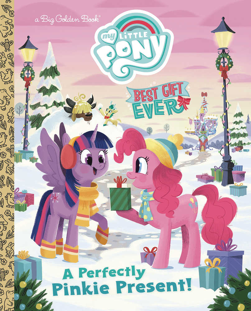 Mlp Best Gift Ever Perfect Pinkie Present Little Golden Book