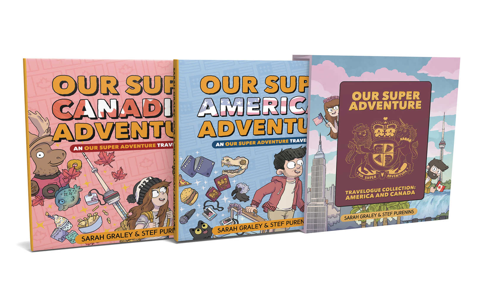 Our Super Adventure Travelogue America & Canada Hardcover