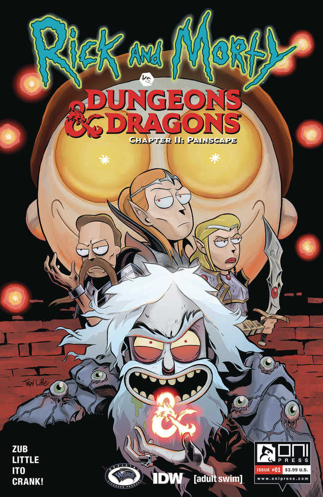 Rick & Morty vs Dungeons & Dragons  II Painscape #1 Cover A Ito (Mature)