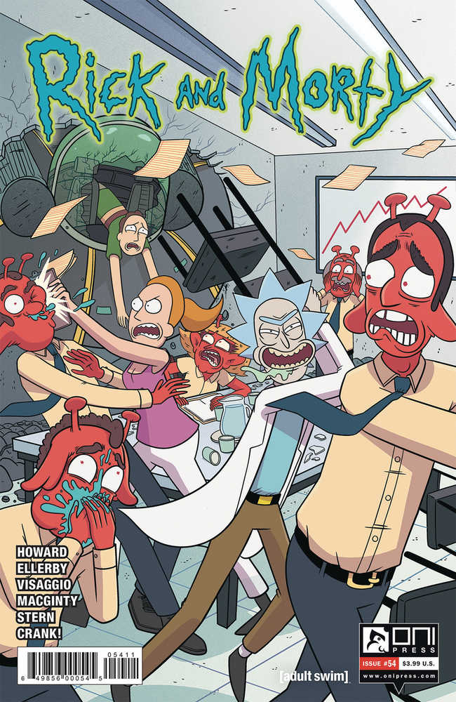 Rick & Morty #54 Cover A Ellerby 