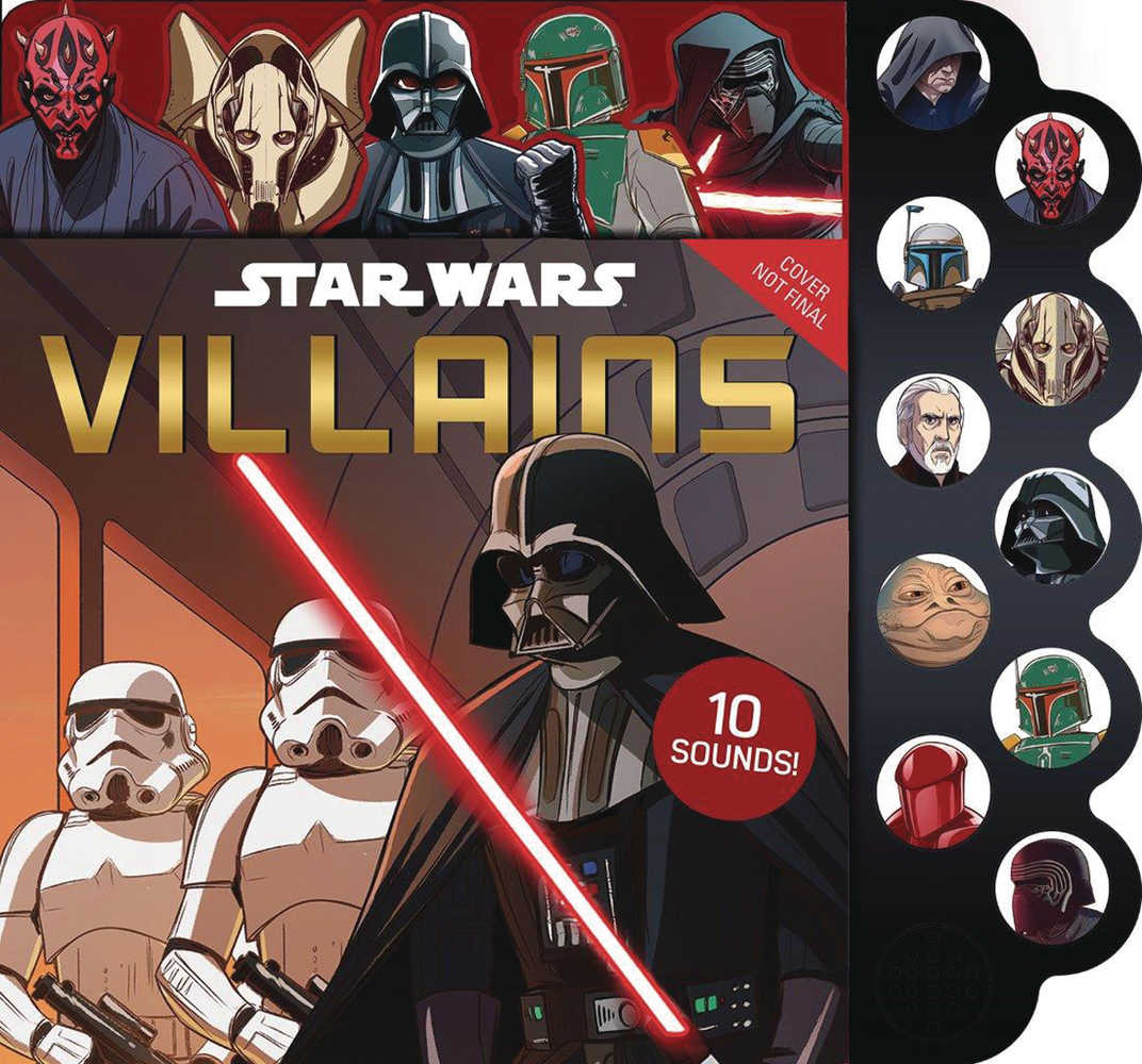 Star Wars 10 Button Sounds Villains 