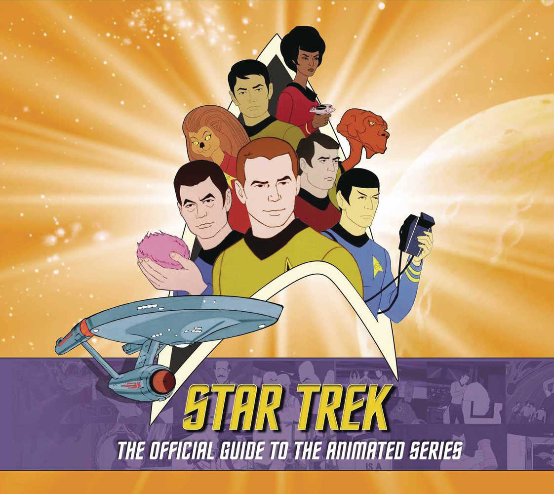 Star Trek Official Guide To Animated Series Hardcover 