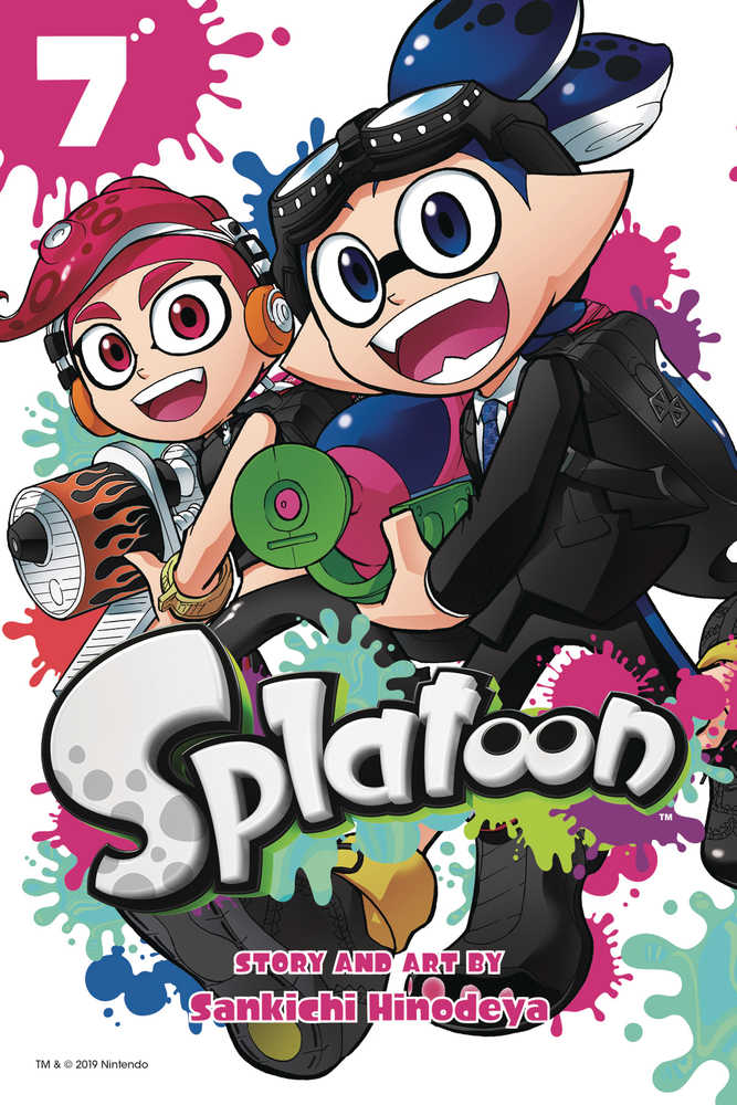 Splatoon Manga Graphic Novel Volume 07 