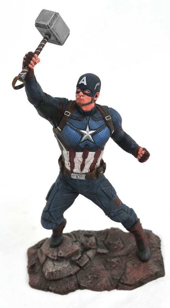 Marvel Gallery Avengers Endgame Captain America PVC Figure 