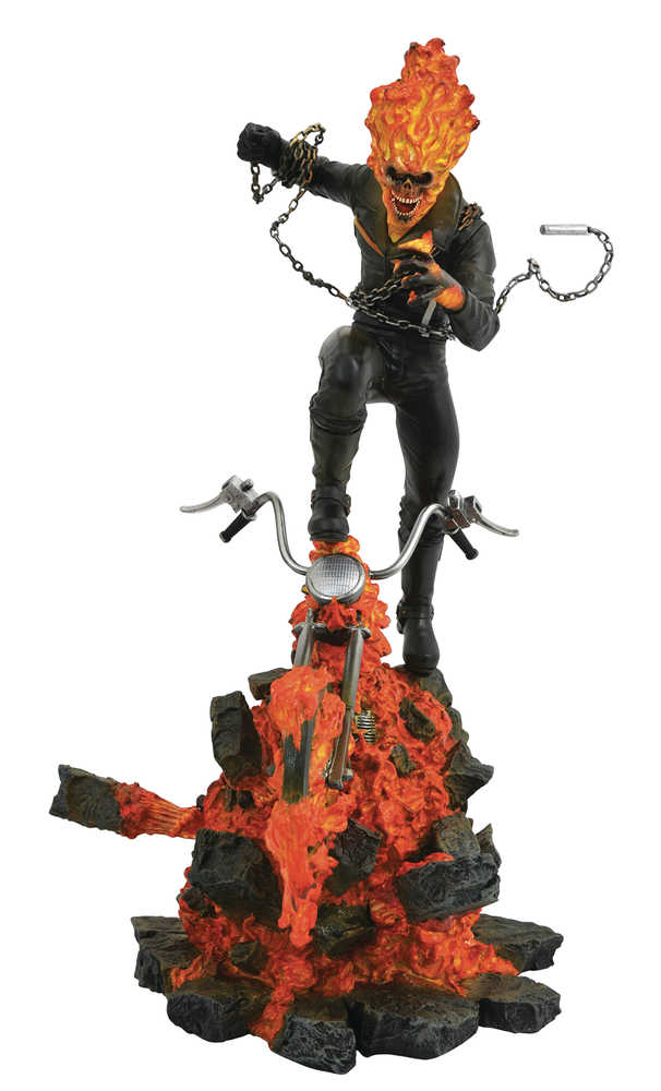 Marvel Milestones Ghost Rider Comic Statue 