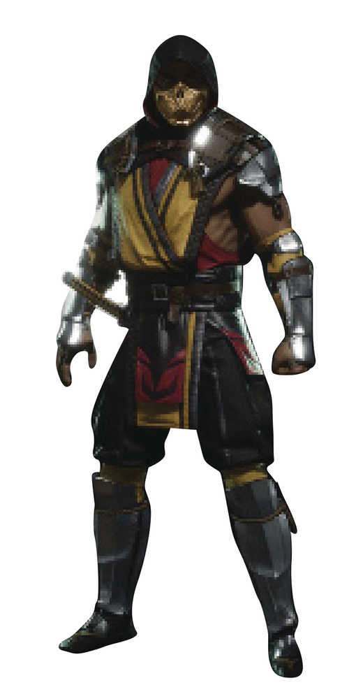 Mortal Kombat Scorpion 7 In Action Figure Case  