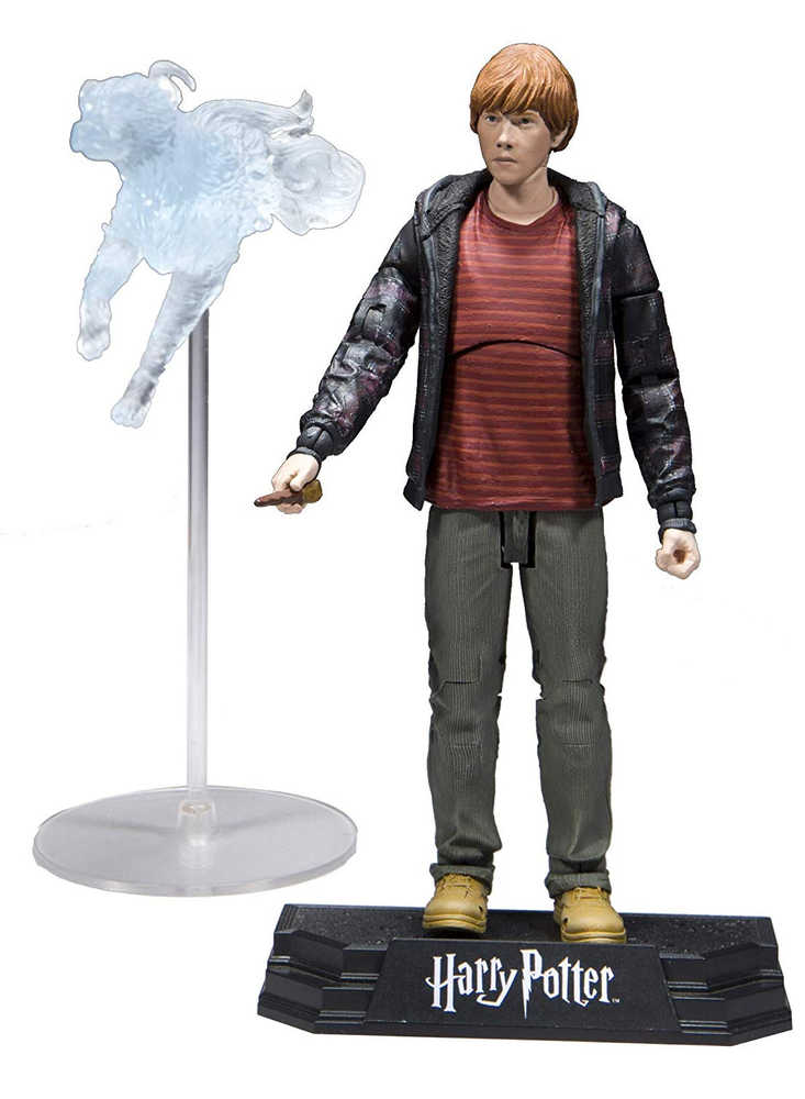 Harry Potter Deathly Hallows Pt II Ron 7 In Action Figure Case  