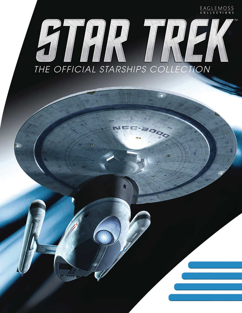 Star Trek Starships Figure Mag Uss Excelsior Ncc 2000 
