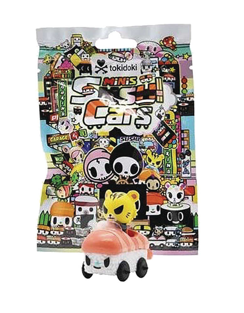 Tokidoki Sushi Car Minis 16 Pc Blind Mystery Box Display 