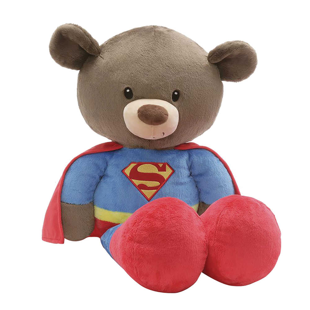 DC Heroes Fuzzy Superman Jumbo 25 In Plush 