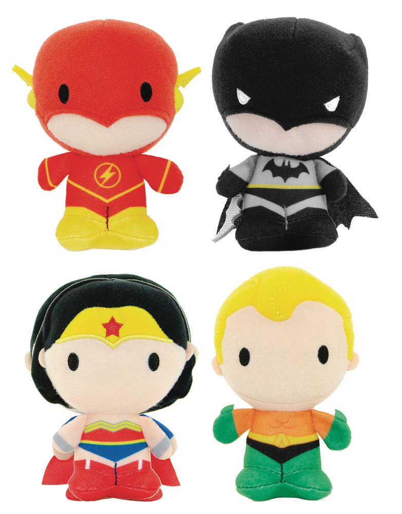 DC Comics Chibi 4 In Plush 12 Pc Assortment 