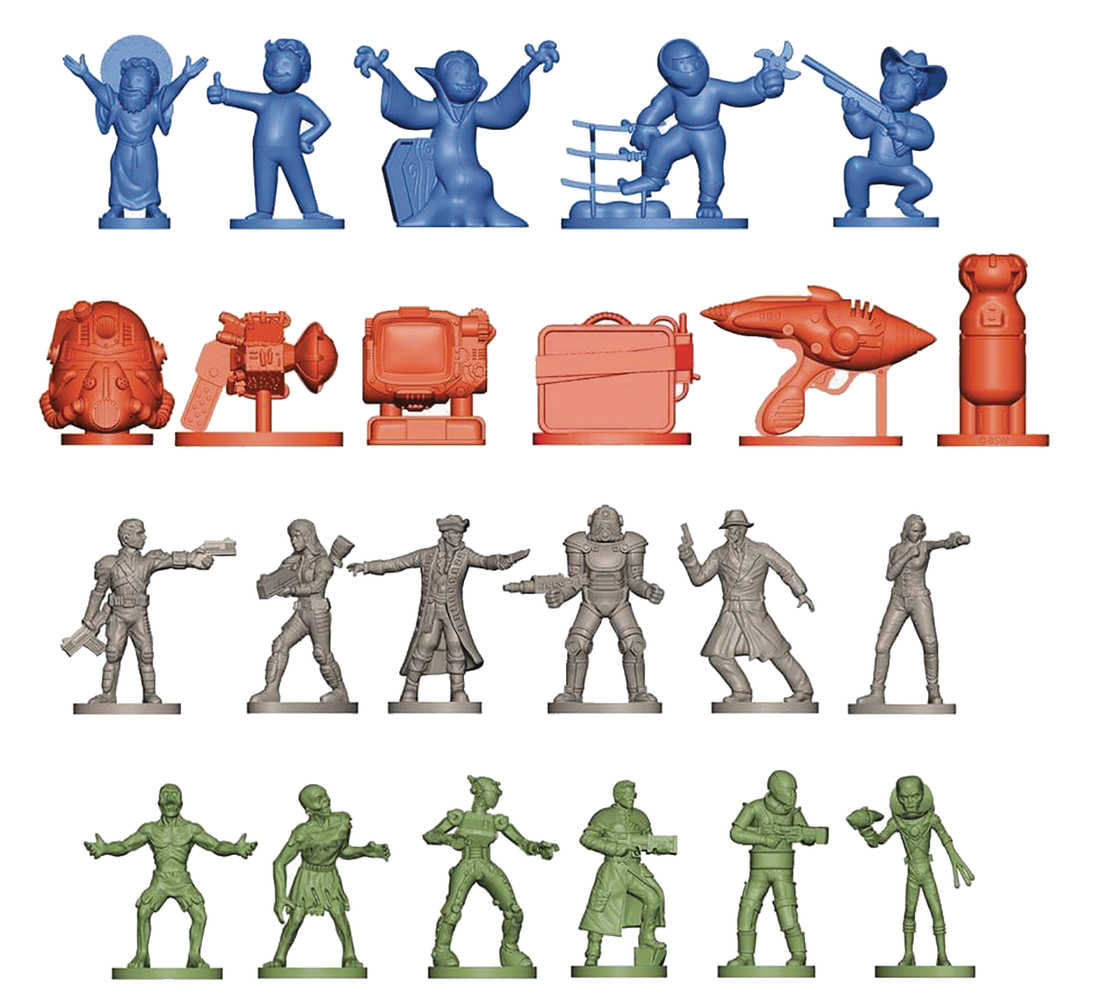 Fallout Nanoforce Army Builder Figure Bagged Set # 2 