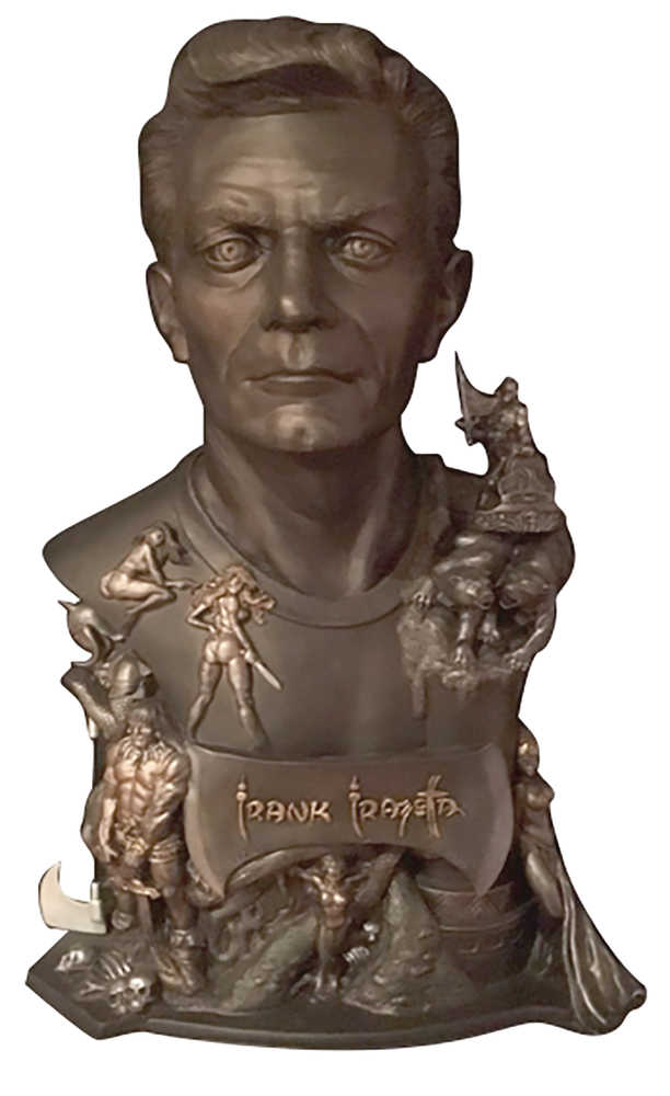 Frank Frazetta Limited Edition Lifesize Painted Bust 