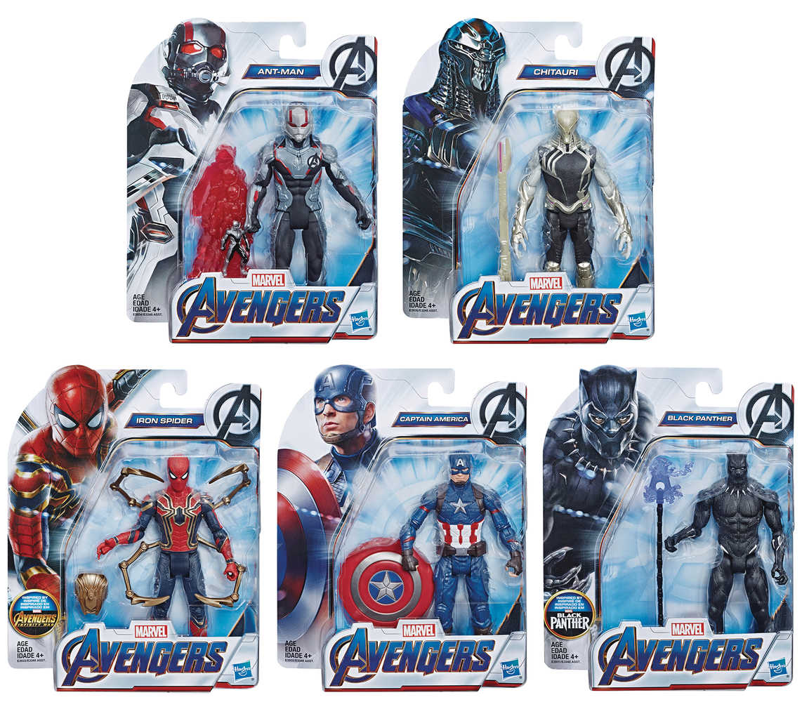 Avengers 4 Movie 6 In Action Figure Assortment 201902  