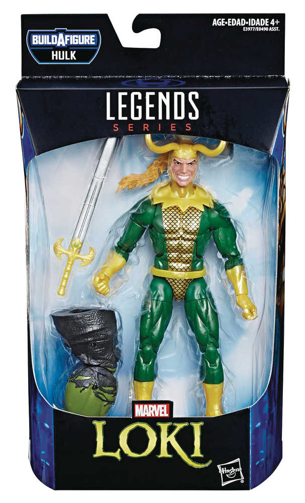 Avengers 4 Legends 6 In Loki Action Figure Case  
