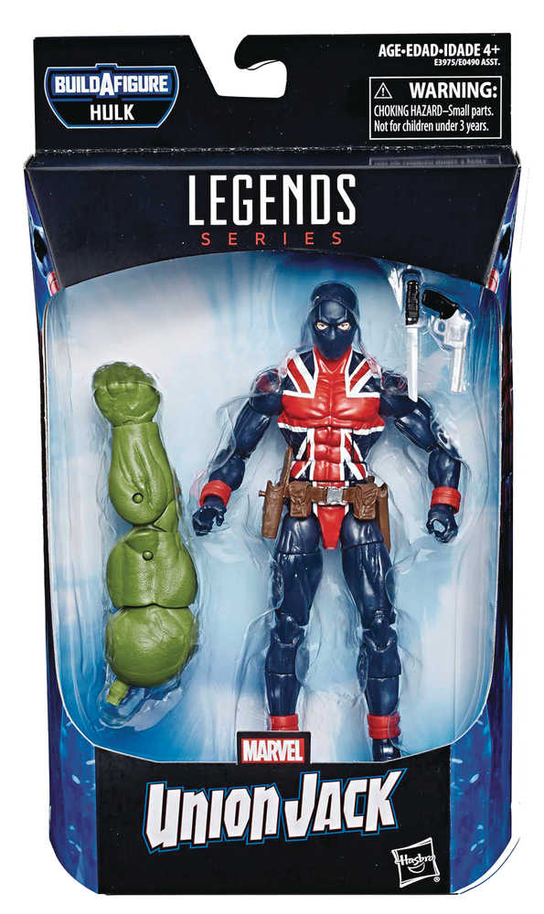 Avengers 4 Legends 6 In Union Jack Action Figure Case  