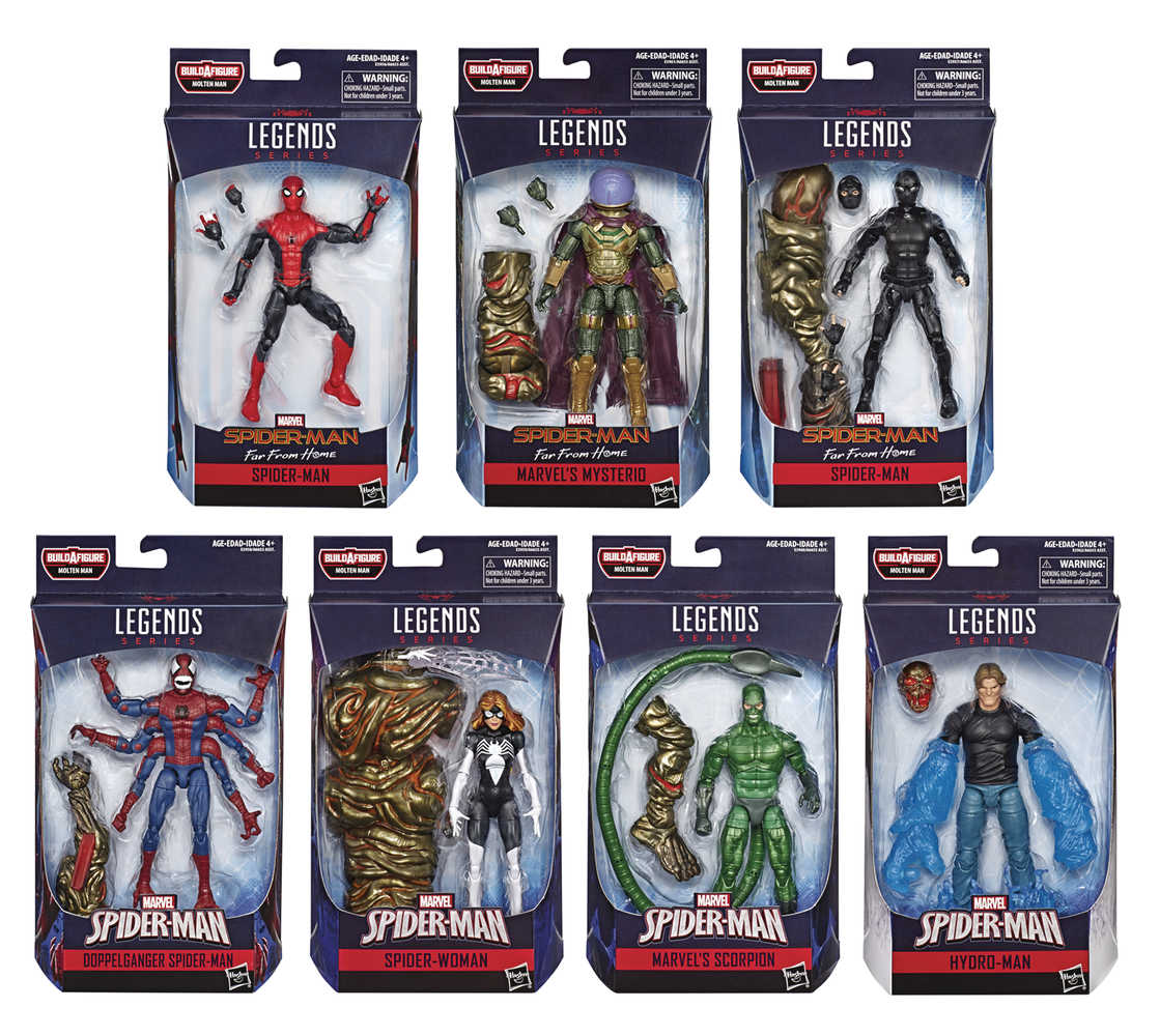 Spider-Man Legends 6 In Action Figure Assortment 201902 