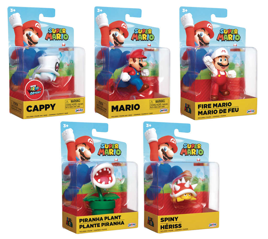 Nintendo 2 1/2 In Figure Wv19 Assortment  
