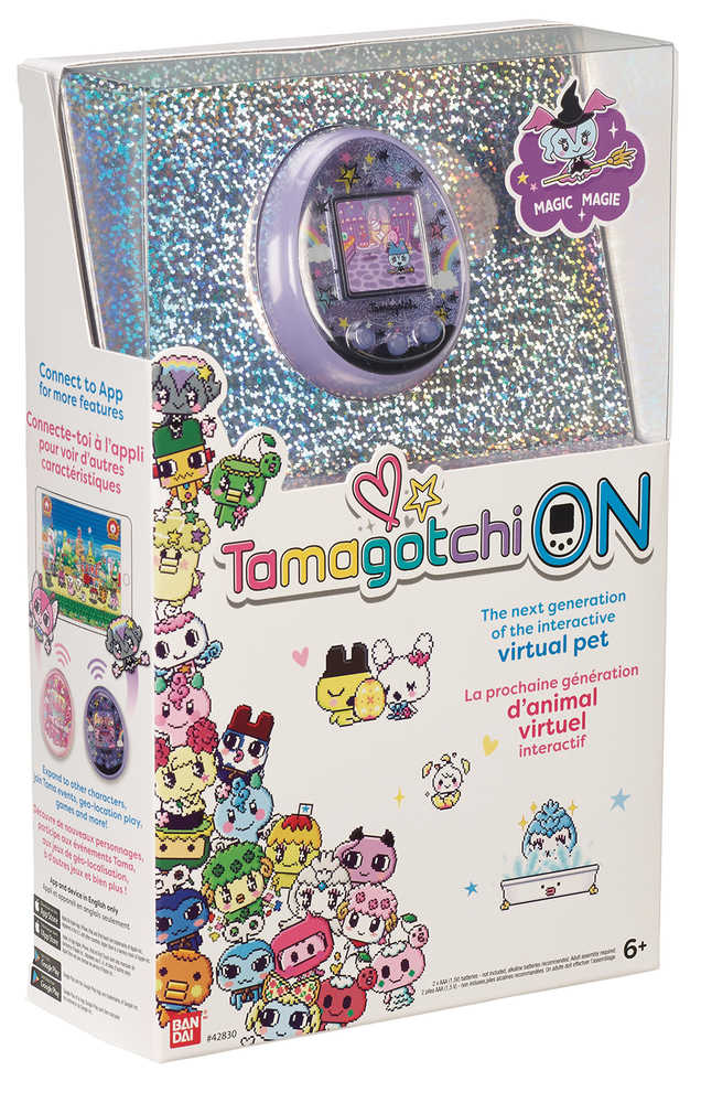 Tamagotchi On Magic Purple Virtual Pet  