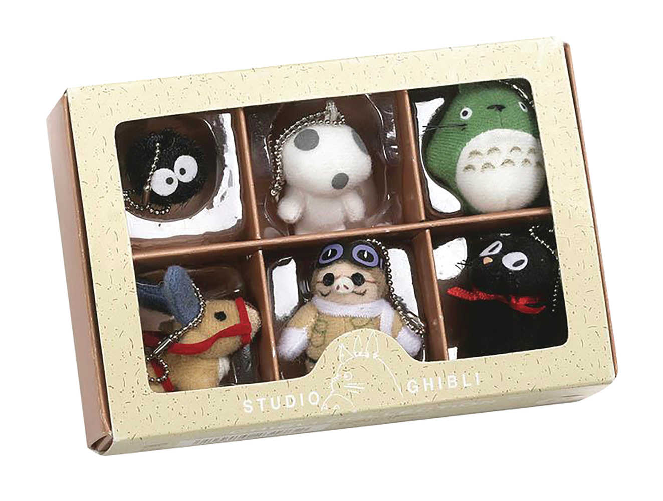 Studio Ghibli Collector Plush Keychain Box Series 1 Set 
