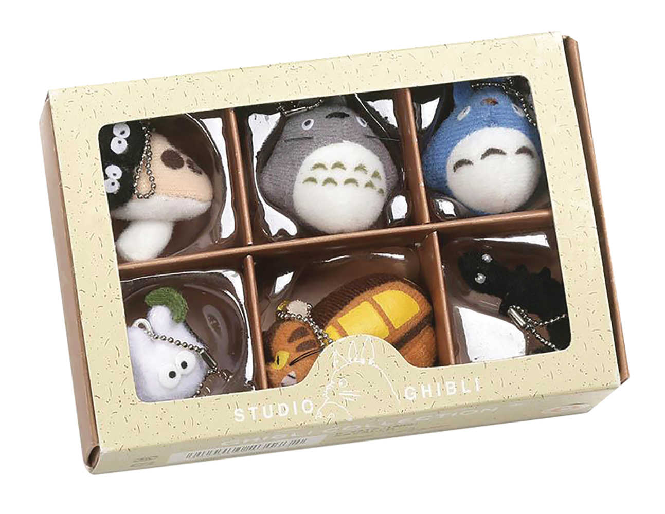 Studio Ghibli Collector Plush Keychain Box Series 2 Set 