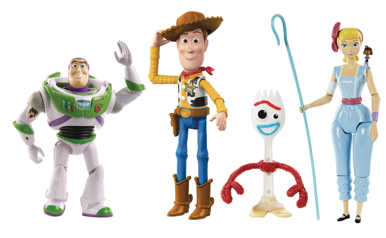 Toy Story 4 Adventure Pack 4 Pc 7 In Action Figure Set  