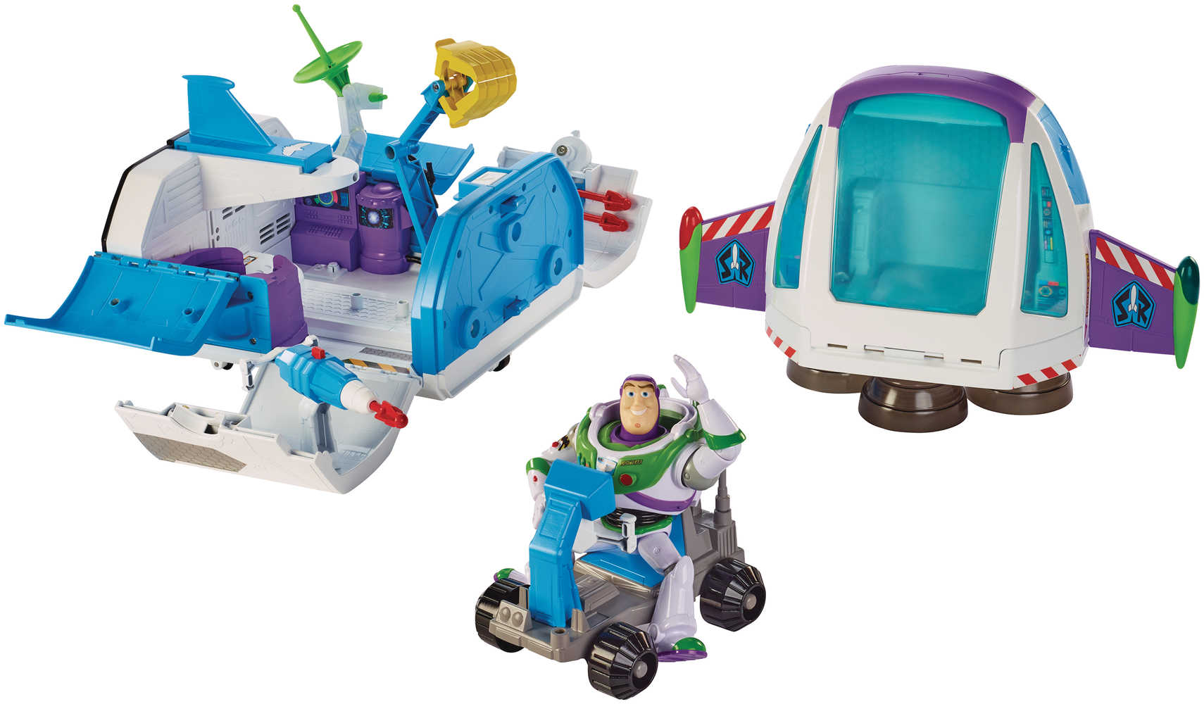 Toy Story 4 Buzz Lightyear Space Command Playset Case 