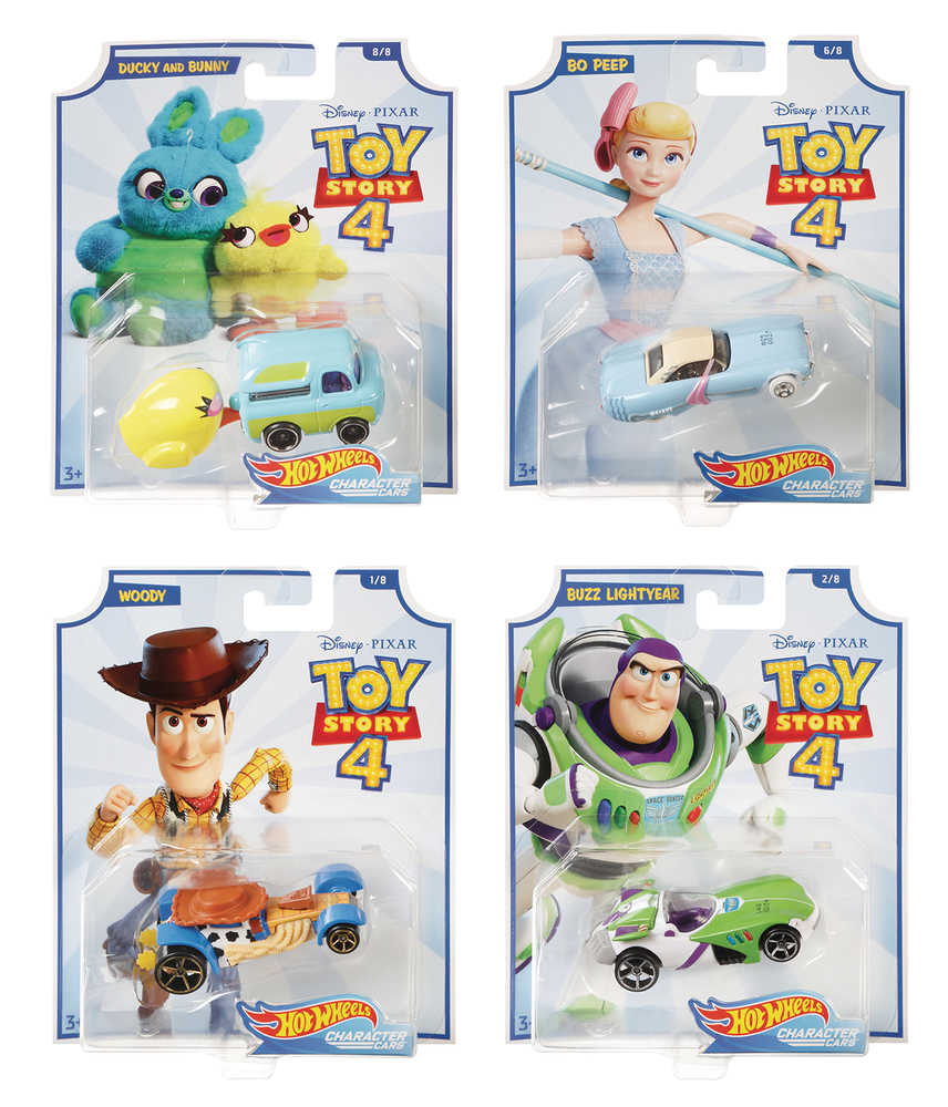 Hot Wheels Toy Story 4 Character Car Assortment 201901  