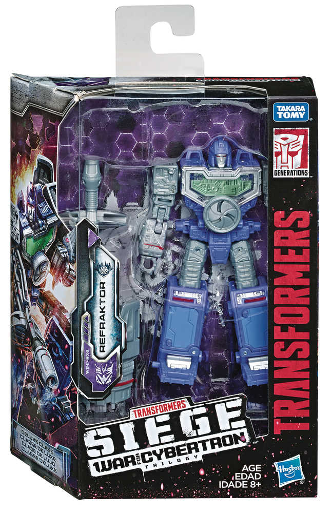 Transformers Gen Wfc Deluxe Refraktor Action Figure Case  