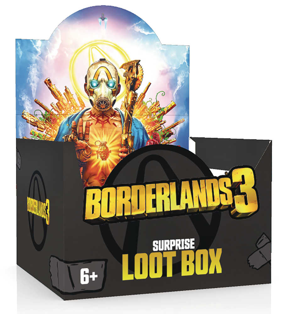 Borderlands 3 Loot Box 24 Pc Blind Mystery Box Display 