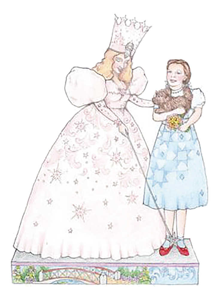 Wizard Of Oz Glinda & Dorothy W/Ruby Slippers 7.5 In Figure 