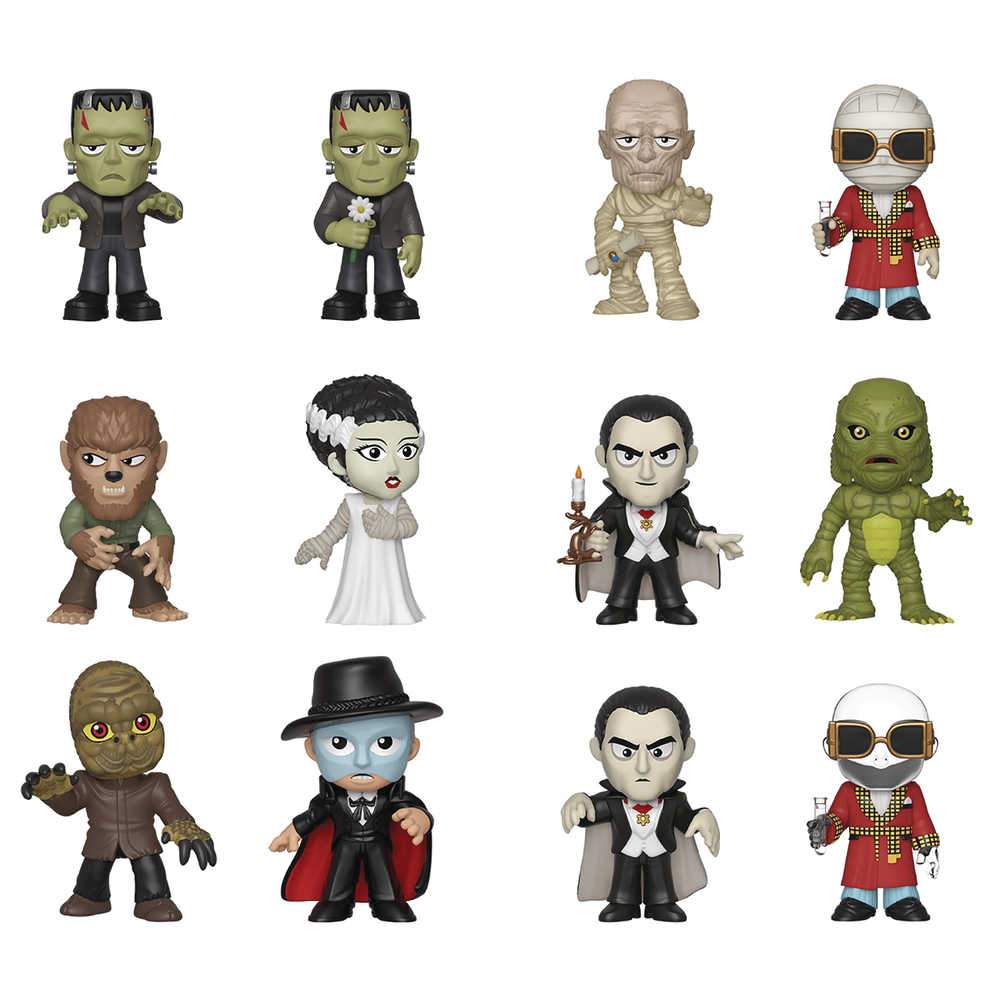 Mystery Minis Universal Monsters S2 12 Pc Bmb Disp 