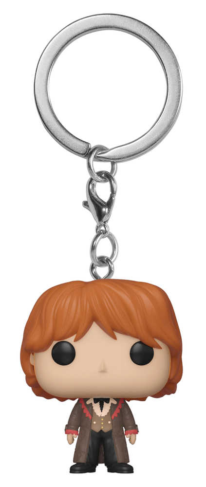 Pocket Pop Harry Potter Ron (Yule) Figure Keychain 