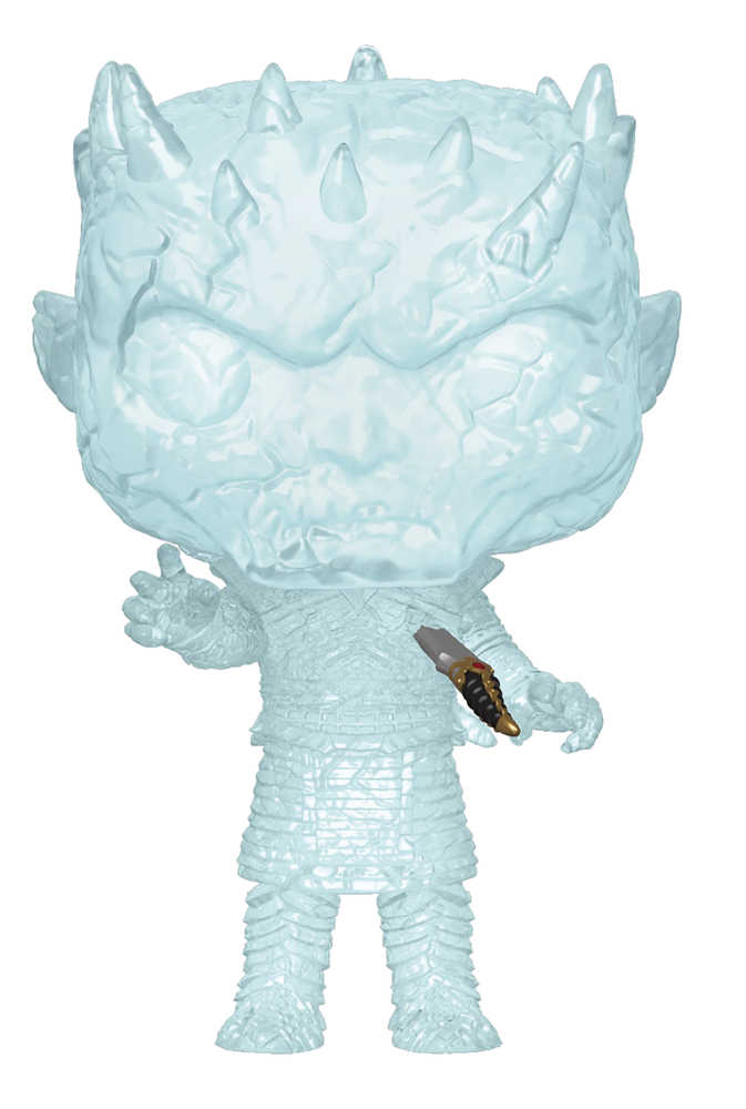 Pop TV Game Of Thrones Crystal Night King W/Dagger Vinyl Figure