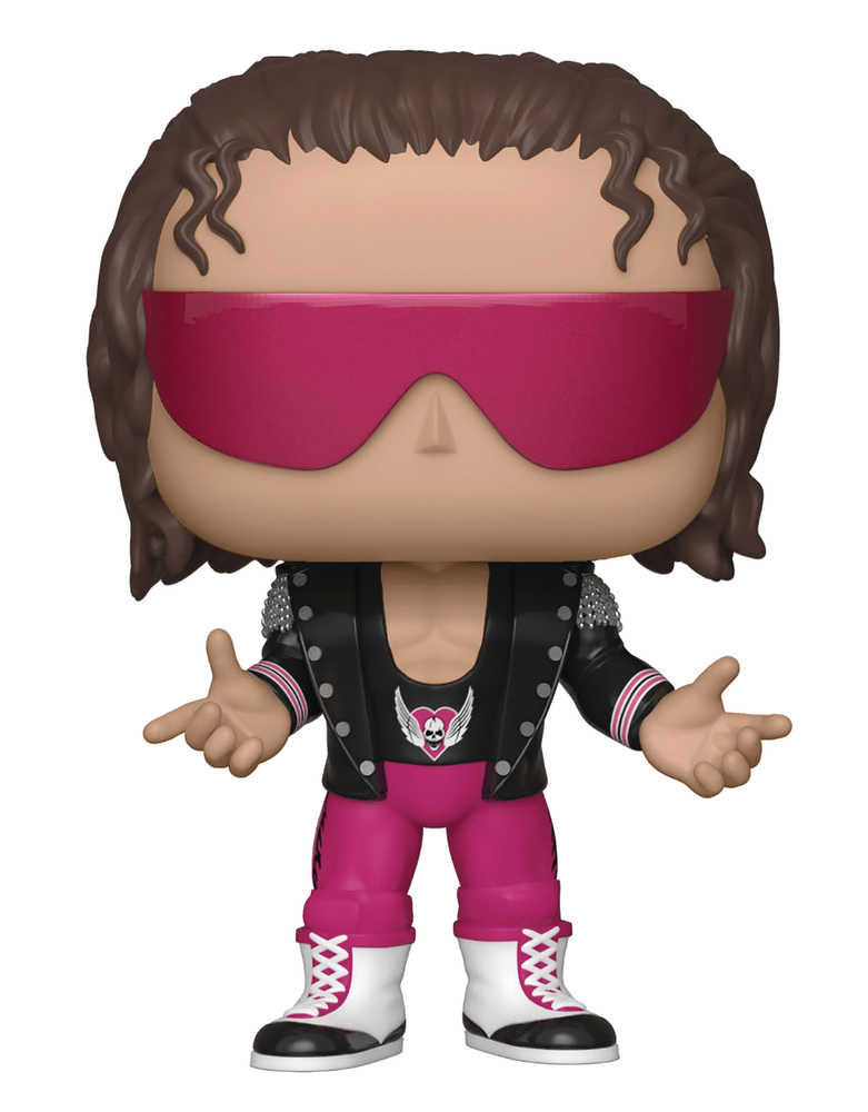 Pop WWE Bret Hart (with Jacket) Vinyl Figure 