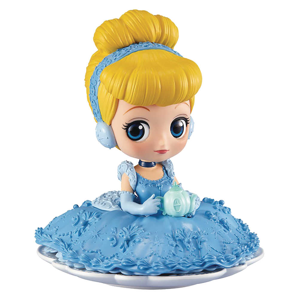 Disney Q Posket Cinderella Sugirly Figure 