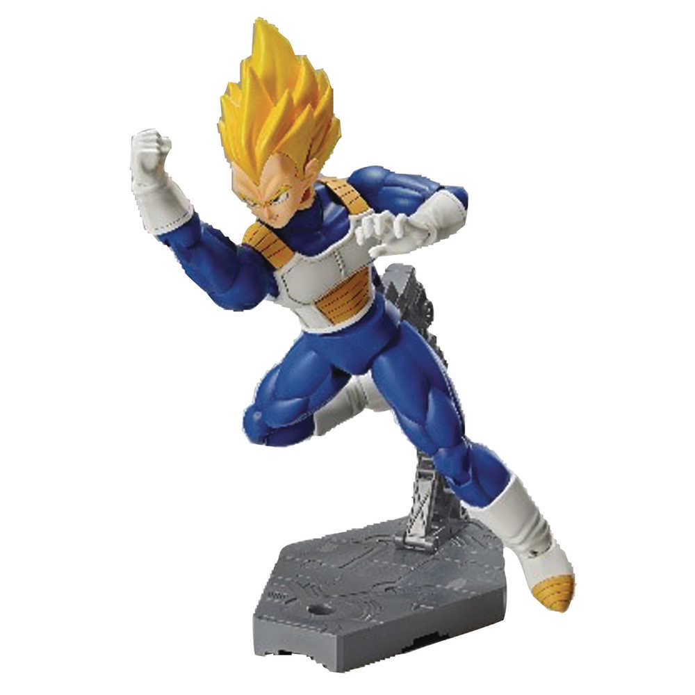 Dbz Super Saiyan Vegeta Figure Rise Model Kit New Pkg Ver (Net
