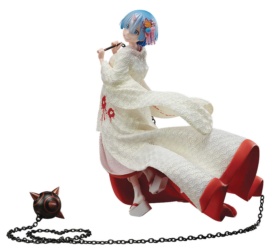 Re Zero Starting Life Rem 1/7 PVC Figure Oniyome Ver 