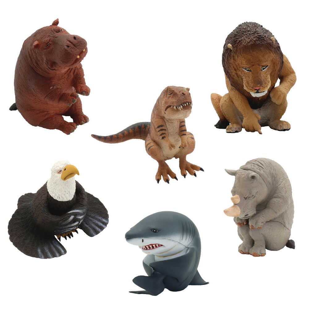 Animal Life Tears 8 Pc Trading Figure Bmb Display 
