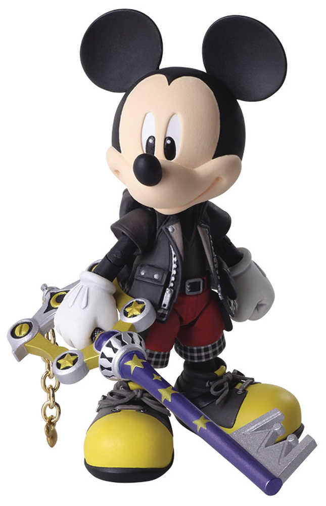 Kingdom Hearts III Bring Arts King Mickey Action Figure 