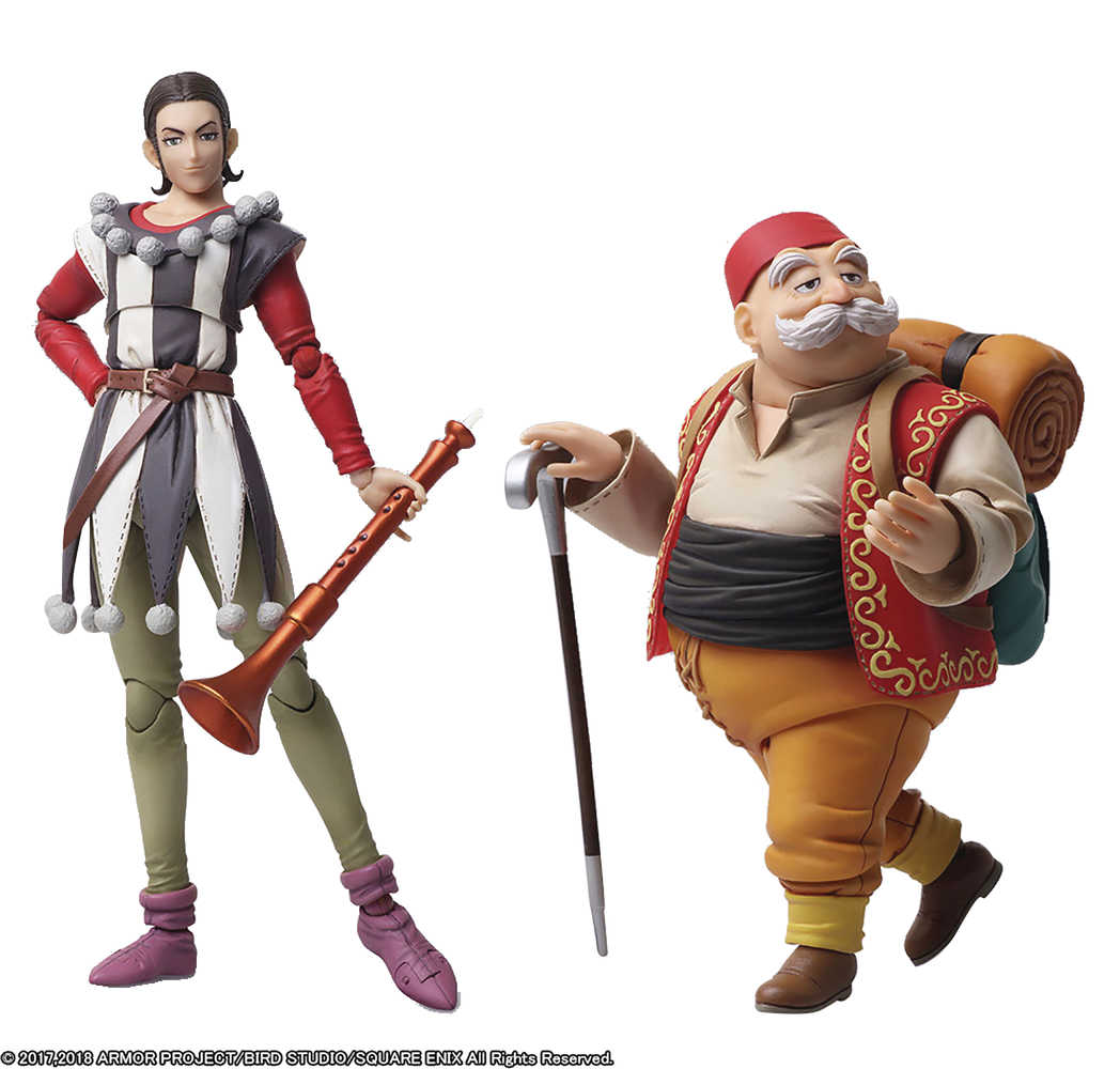 Dragon Quest Xi Bring Arts Sylvando & Rab Action Figure Set 